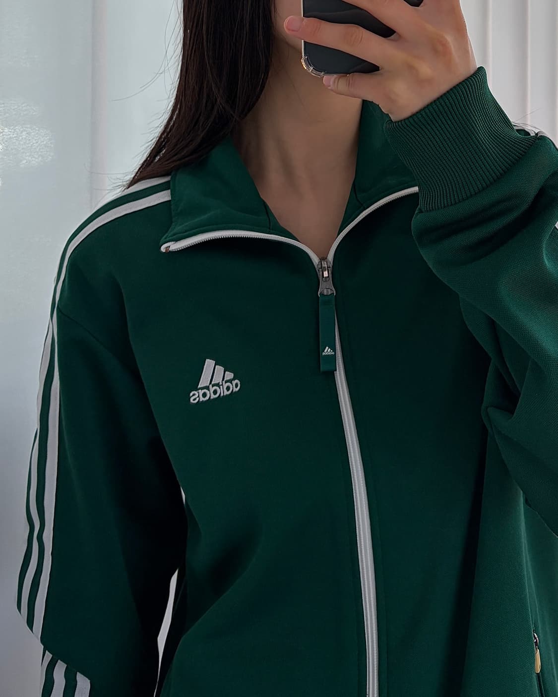 [L]아디다스 대장 그린 클래식 트랙탑 져지 상품이미지2