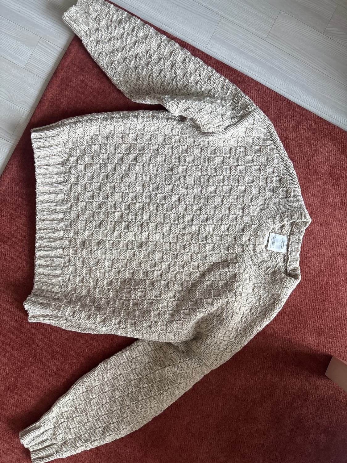 22AW 비즈빔 앰플러스 스웨터 4 사이즈 상품이미지1