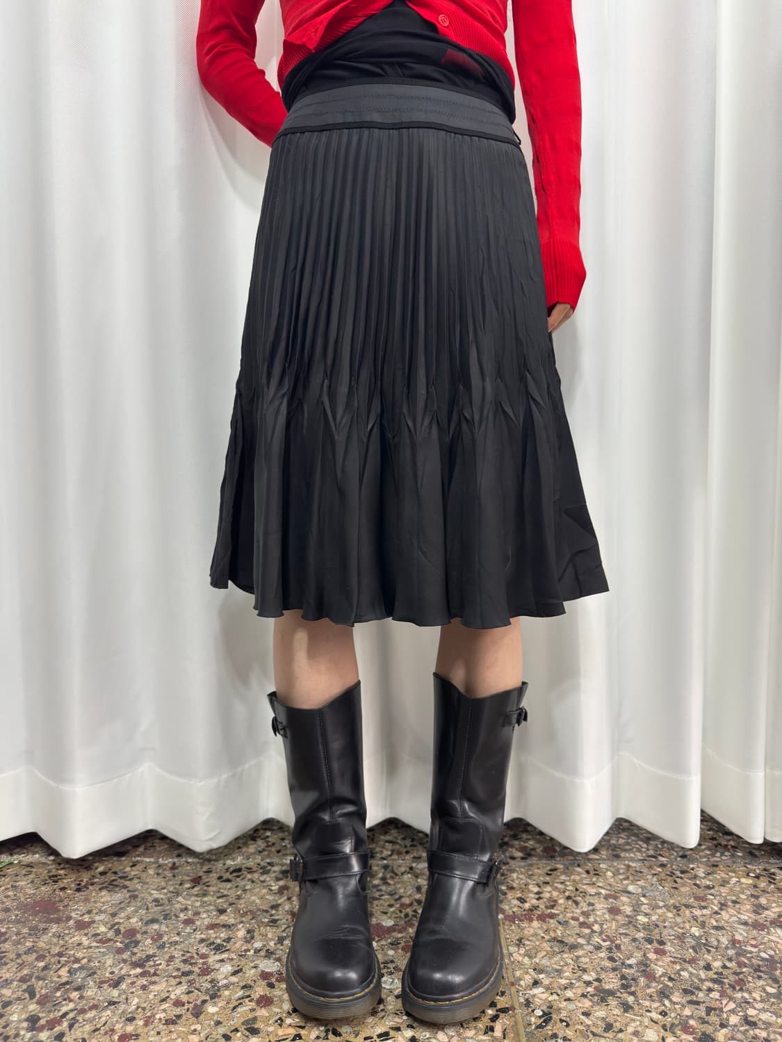 matricepleats design skirt 상품이미지3