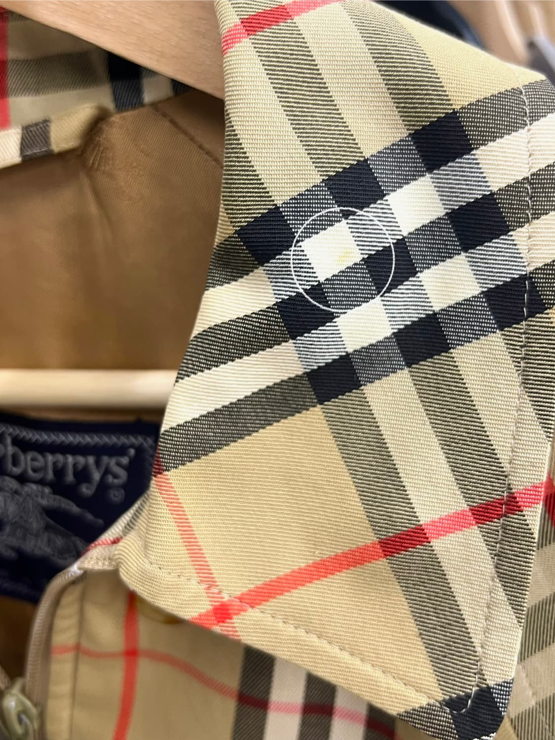 버버리 라나울 노바체크 헤링턴 자켓 상품이미지8