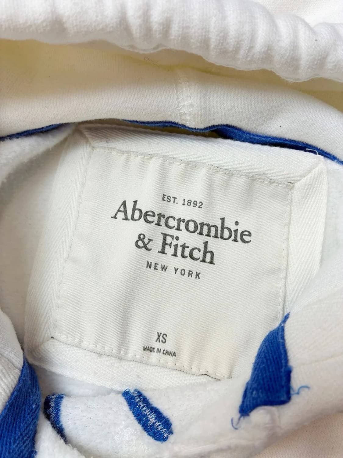 아베크롬비 00s Y2K 레터링 로고 후드티 PN5288 상품이미지7