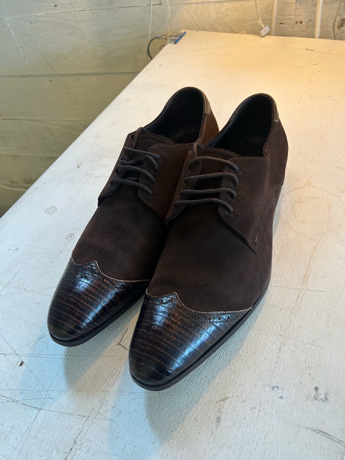 Paul Smith 스웨이드 디테일 구두 상품이미지1