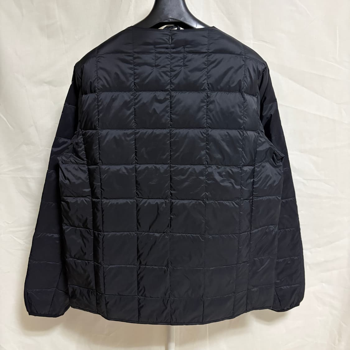 타이온 크루넥 경량다운 패딩 / 블랙, L 상품이미지6