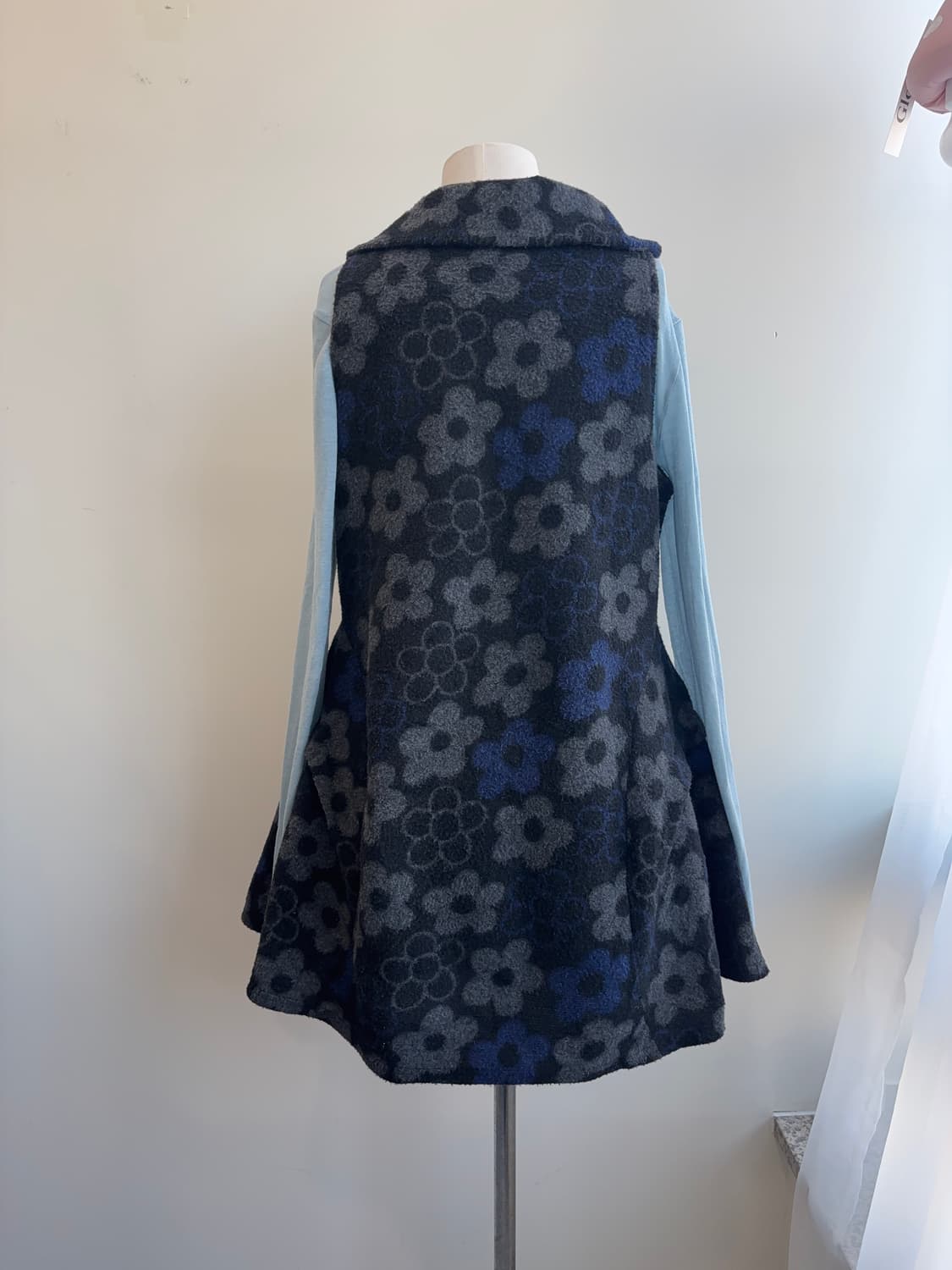 플라워 모티브 플레어 부클 풀오버원피스 상품이미지10