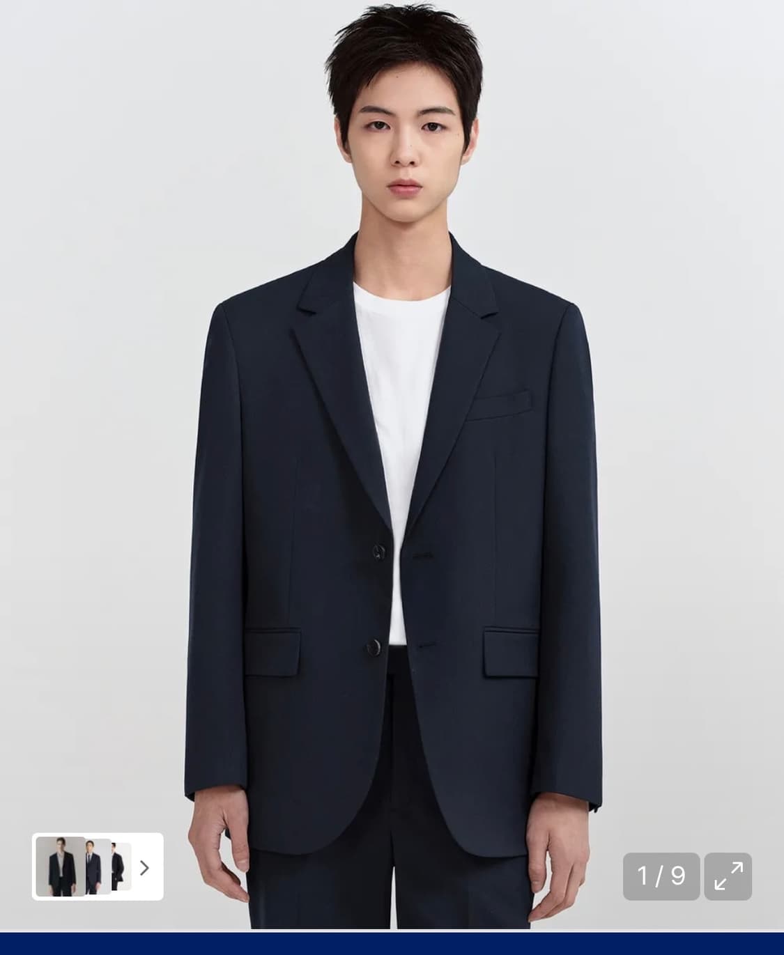 (택포) 무신사 스탠다드 릴렉스드 네이비 블레이저 XL 상품이미지6