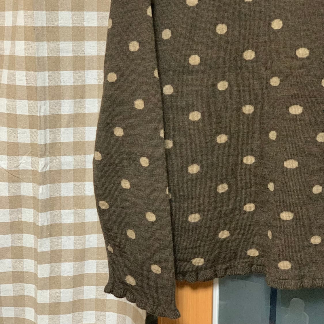 빈티지 모리걸 도트 니트 상품이미지2