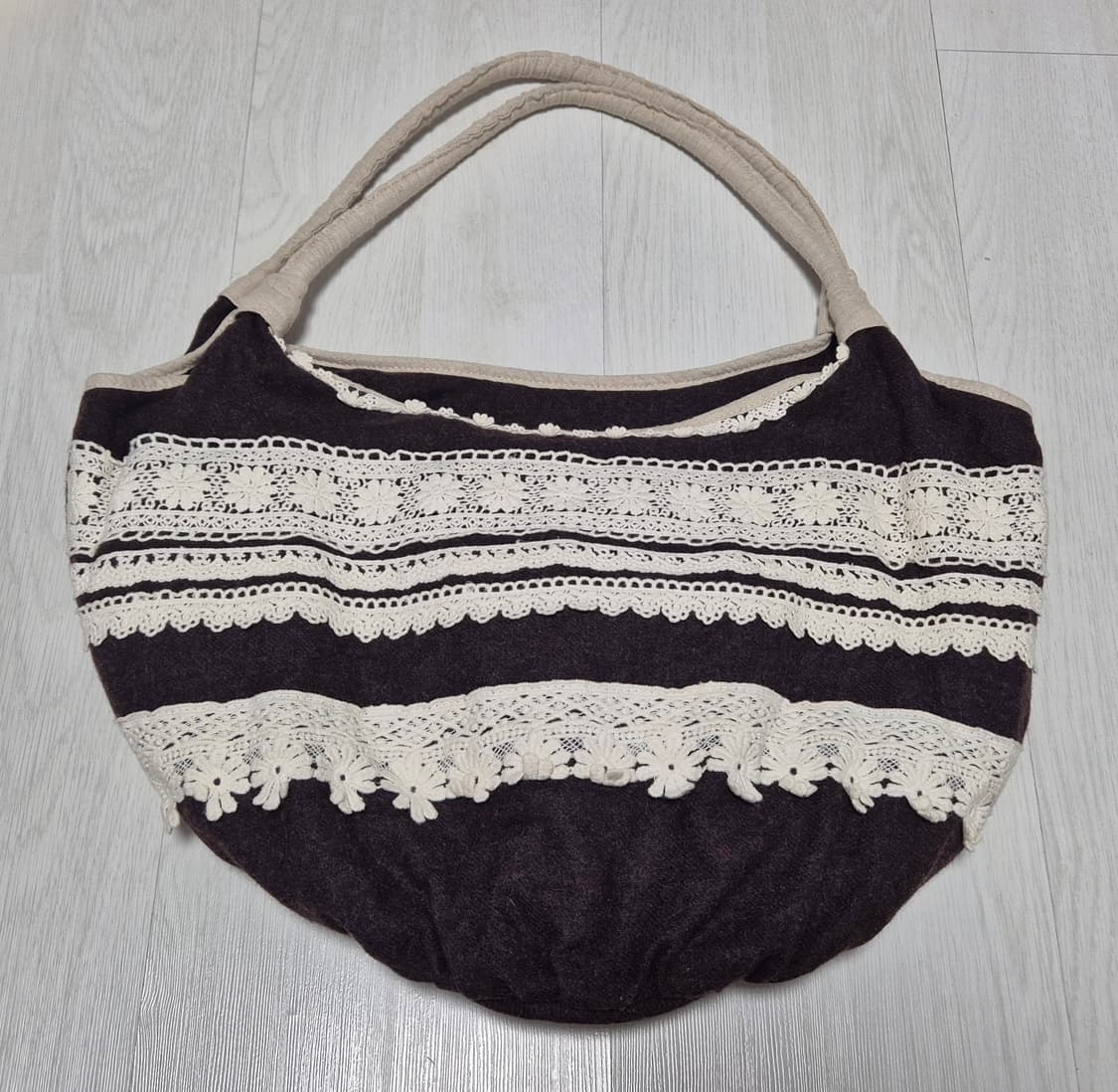 빈티지 레이스 모리 가방 상품이미지1