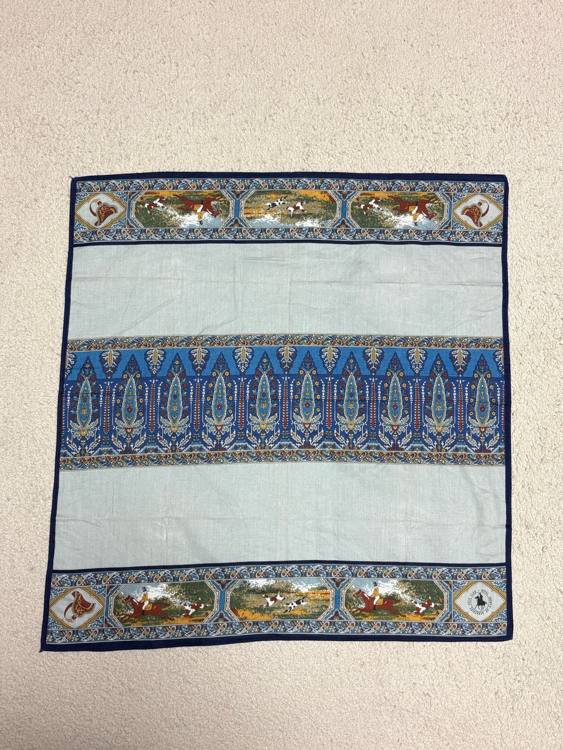 로열 폴로 클럽 승마 페이즐리 손수건/스카프 상품이미지1