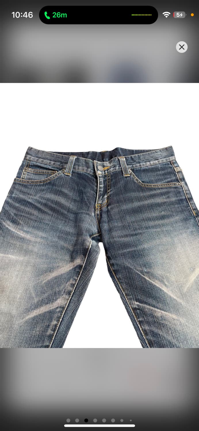 토네이도 마트 빈티지 부츠컷 로우라이즈 데님 팬츠 상품이미지3