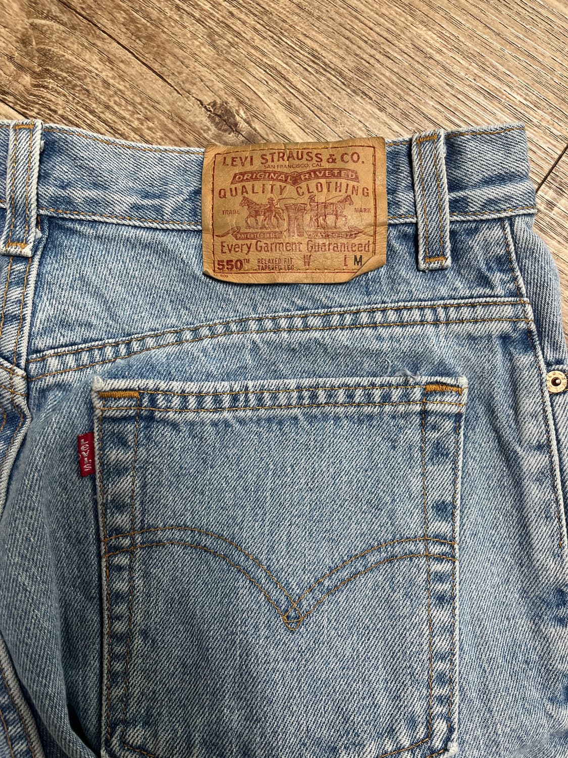 리바이스 550 데님 팬츠 32 상품이미지3