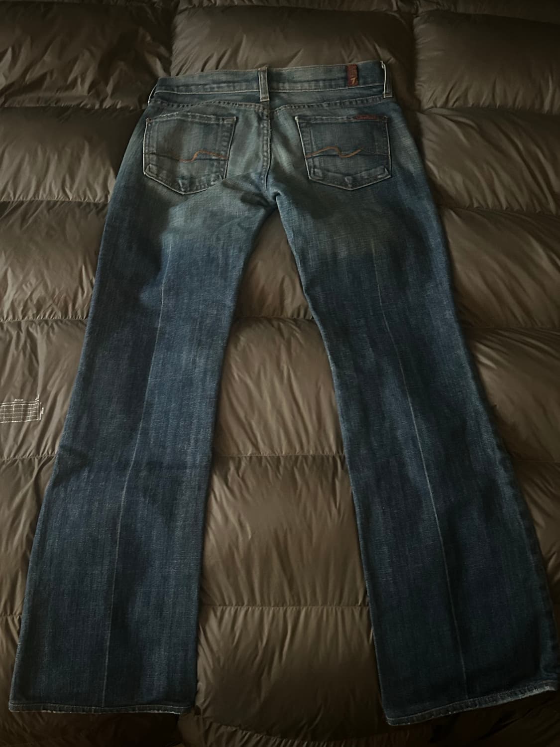 빈티지 뒷자수 포인트 데님 상품이미지2