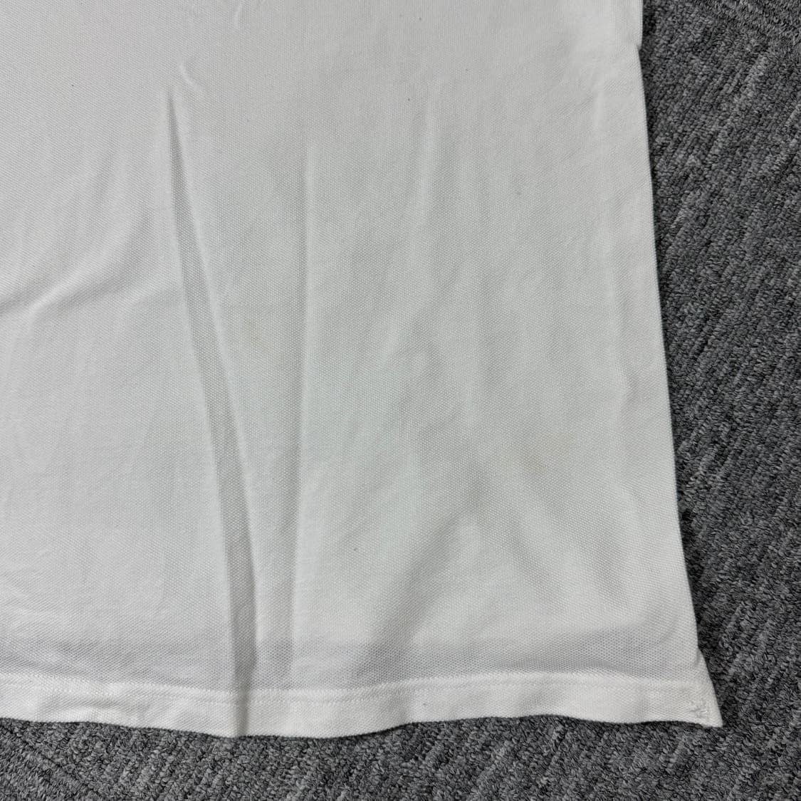 빈티지 폴로카라 반팔티 (White) | 스티치 커스텀제품 상품이미지5