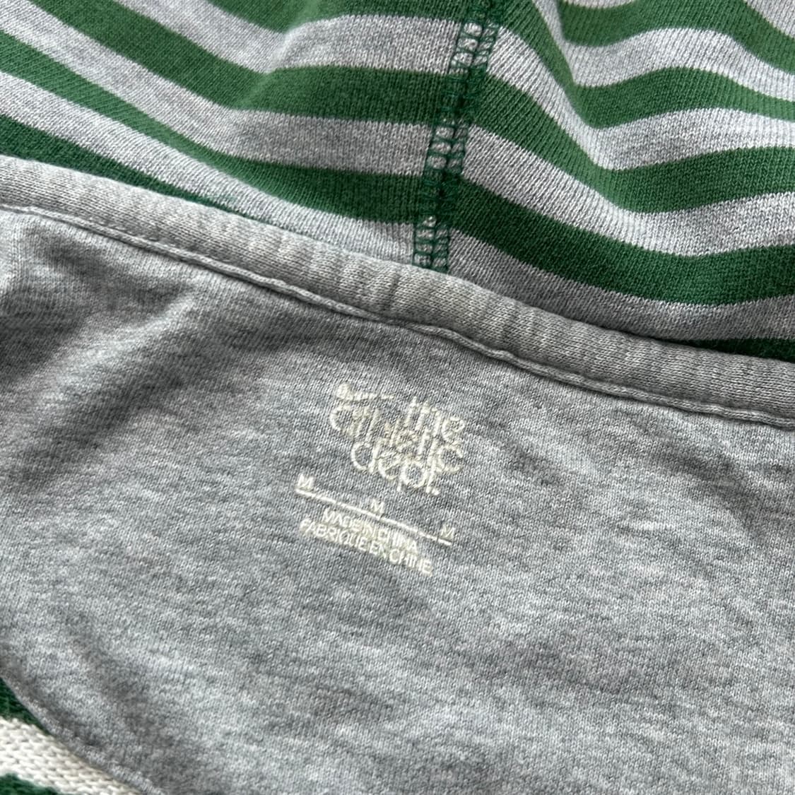 나이키 그린 스트라이프 후드집업 상품이미지7