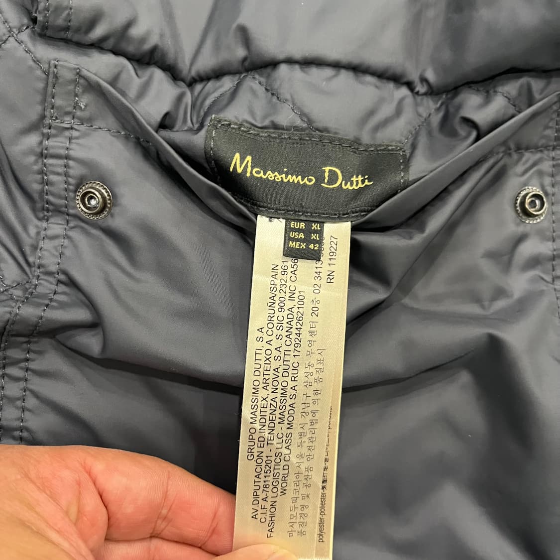 마시모 두띠 양가죽 리버시블 자켓 상품이미지6