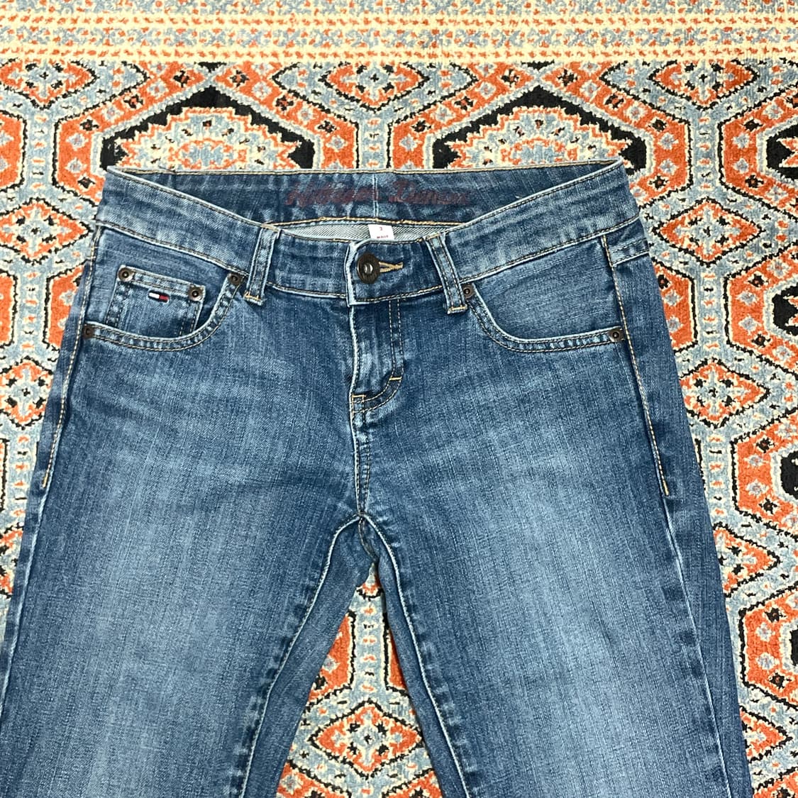 타미힐피거데님 중청 골반 데님팬츠 여성M 상품이미지2