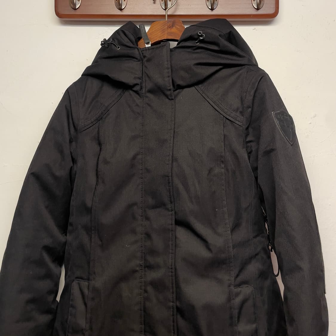 노비스 (우먼) Astrid 블랙 덕 다운 롱 패딩   상품이미지4