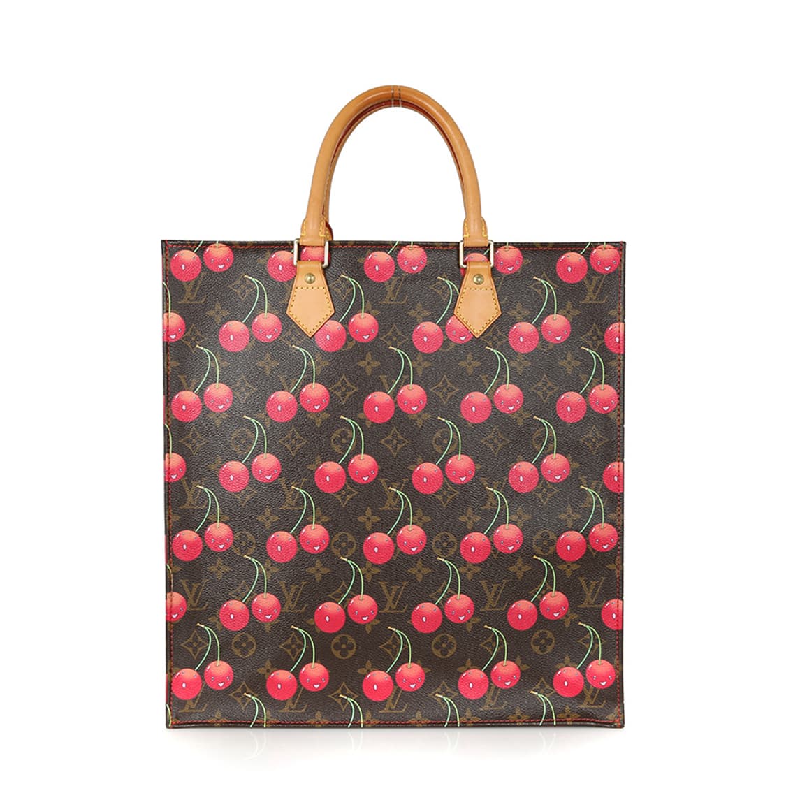 루이비통 무라카미 체리 삭플랫 빈티지 토트백 모노 삭플라 M95010 상품이미지1