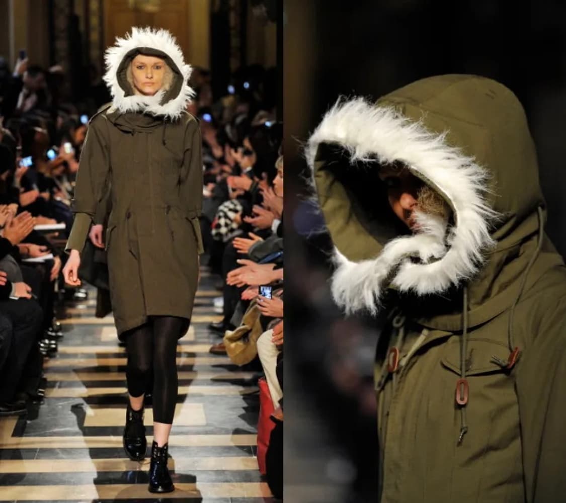 준야 와타나베 꼼데가르송 밀리터리 피쉬테일 개파카 상품이미지2