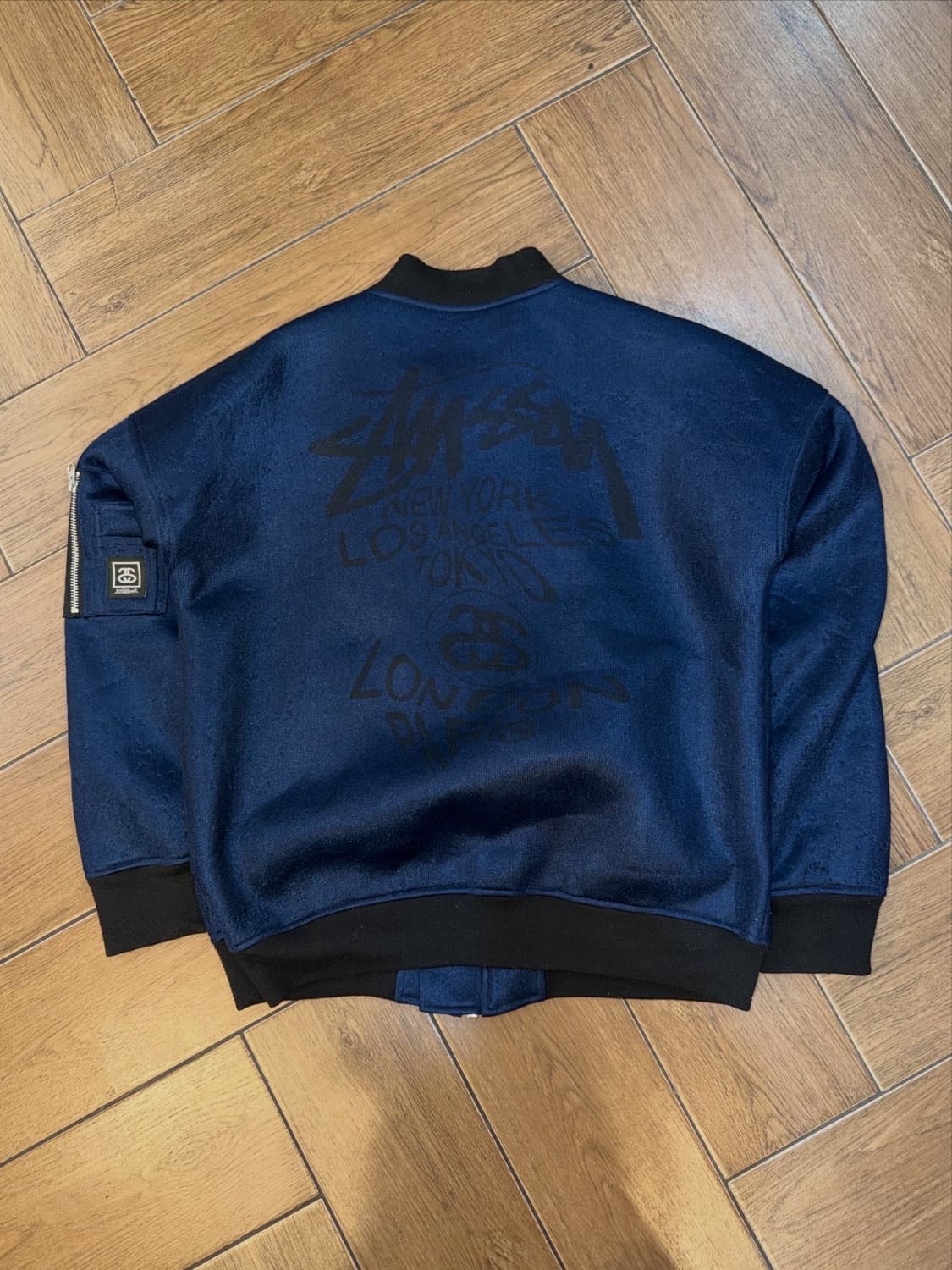 Stussy World Tour Ma-1 Jacket 상품이미지10