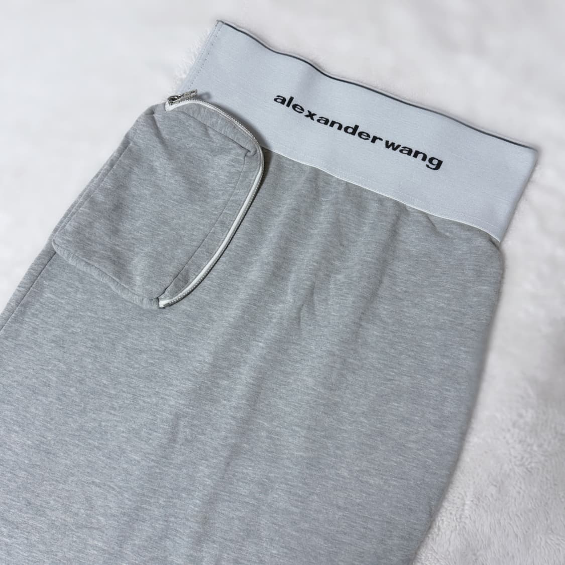 Alexander Wang 사이드슬릿 사이드 포켓 딱붙 펜슬 스커트 상품이미지1