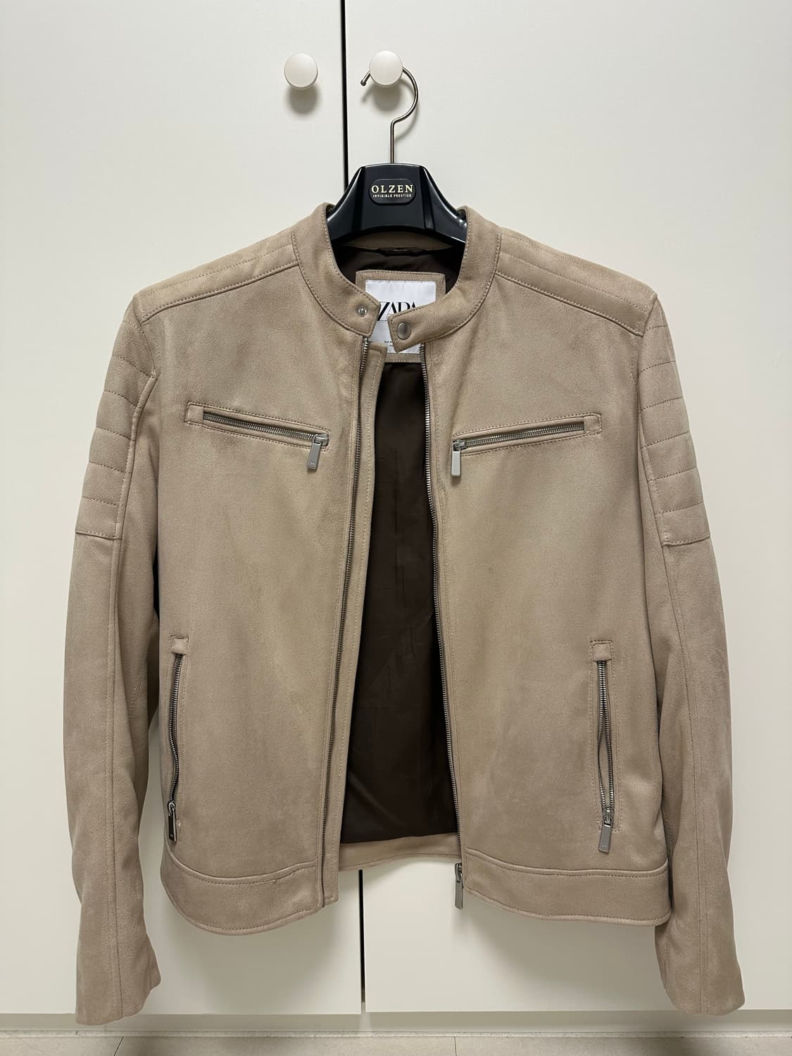 자라 스웨이드 바이커 자켓 상품이미지3