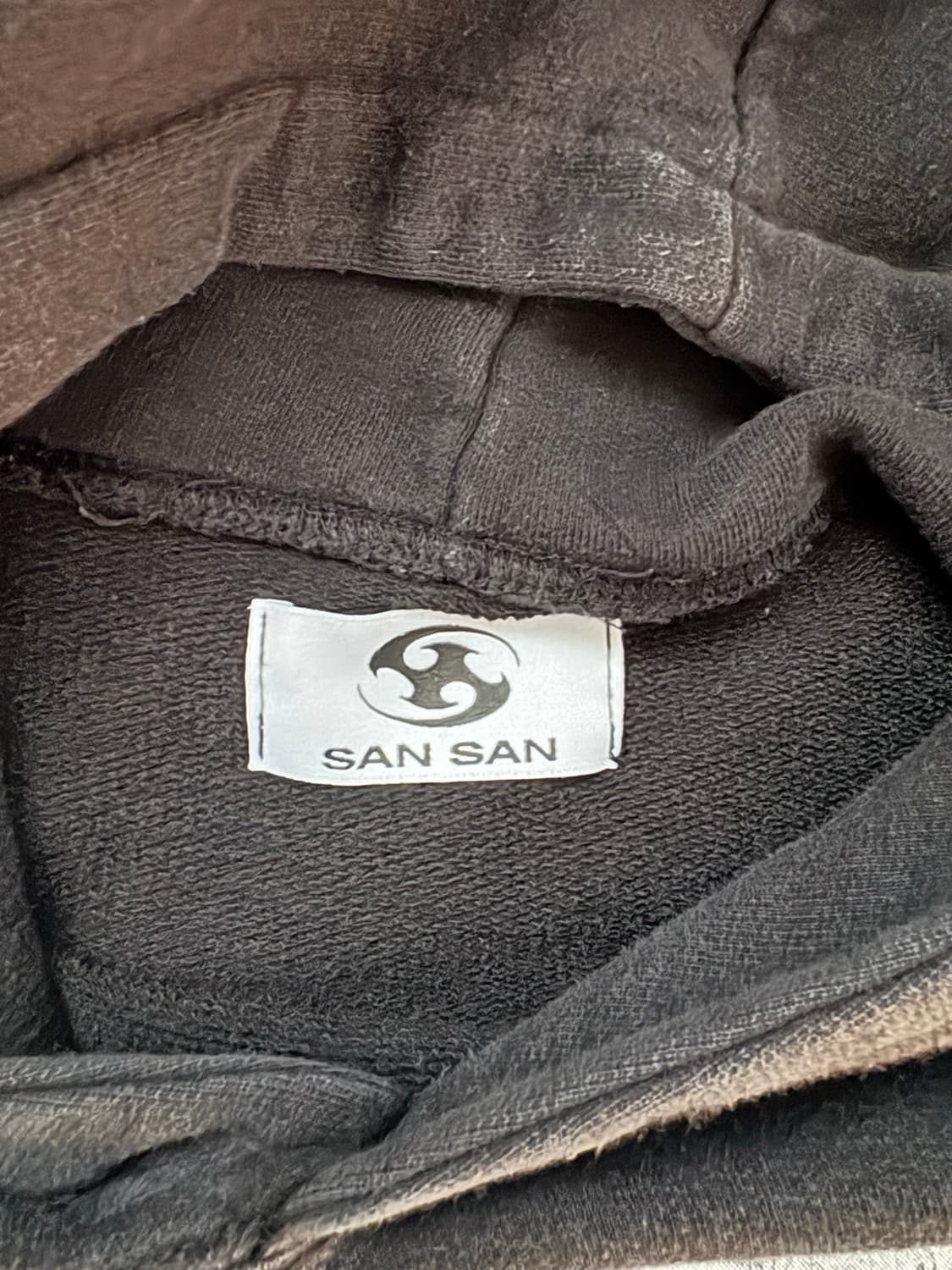 산산기어 22ss 오파츠 후디 블랙 상품이미지3