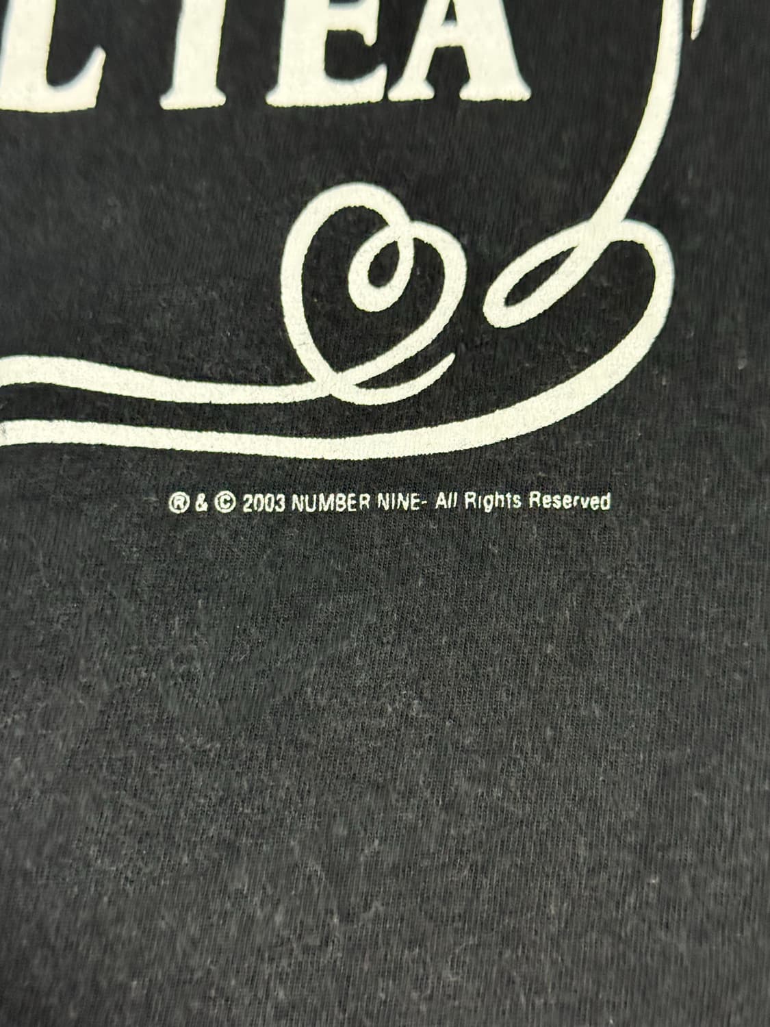 넘버나인 잭 다니엘스 오마주 로고 반팔 티셔츠 상품이미지2