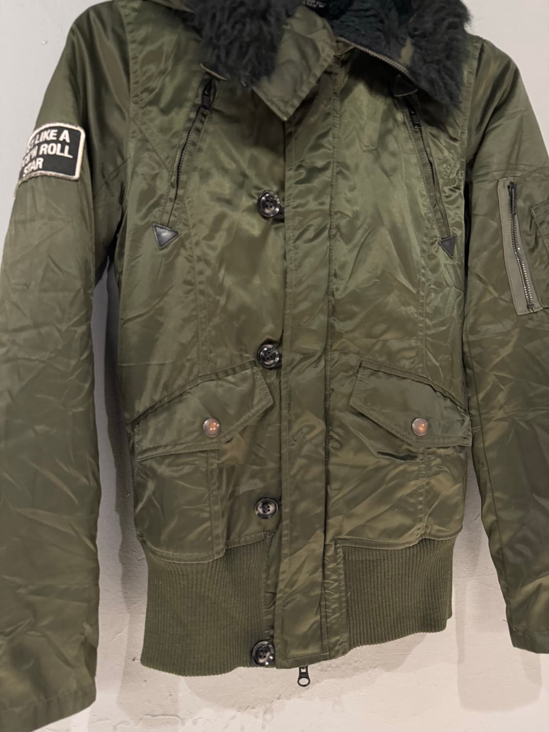 Hood fur n2b 2-way zipper jumper 상품이미지6