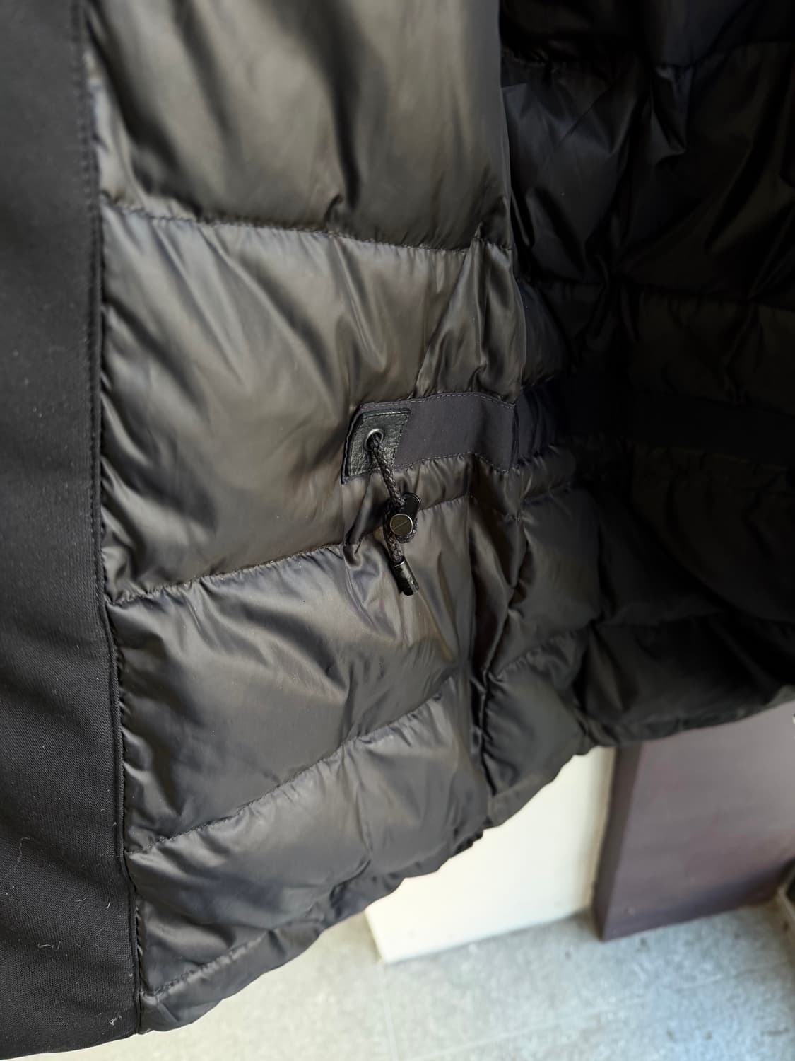 100/ 타임옴므 구스다운 후디드 패딩점퍼 상품이미지6