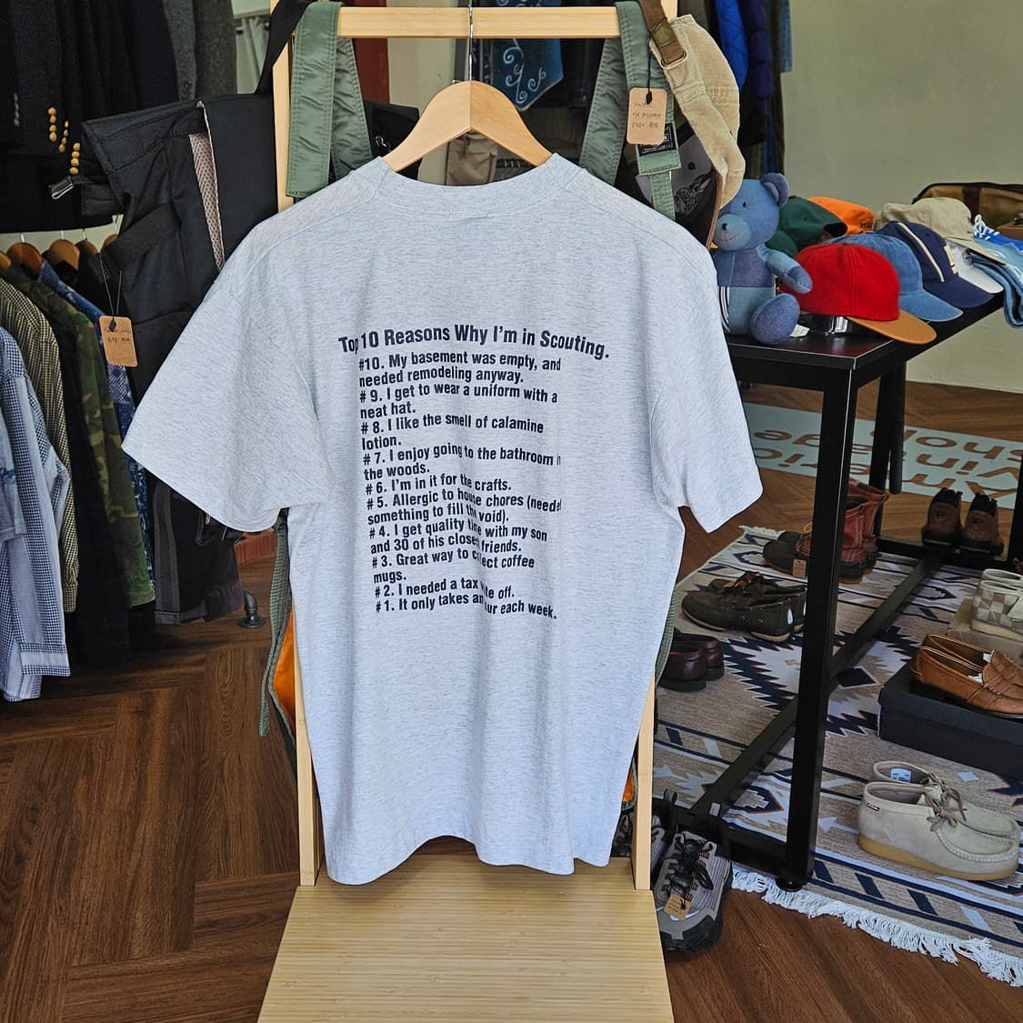 90~00s 미국보이스카우트 반팔 상품이미지2