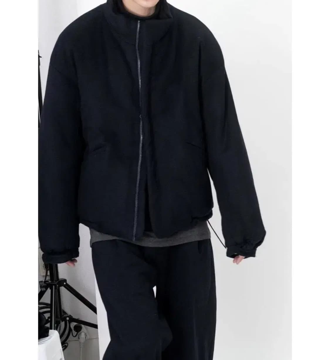 (3) 폴리테루 울 푸퍼 다크네이비 24fw 재발매ver 상품이미지2