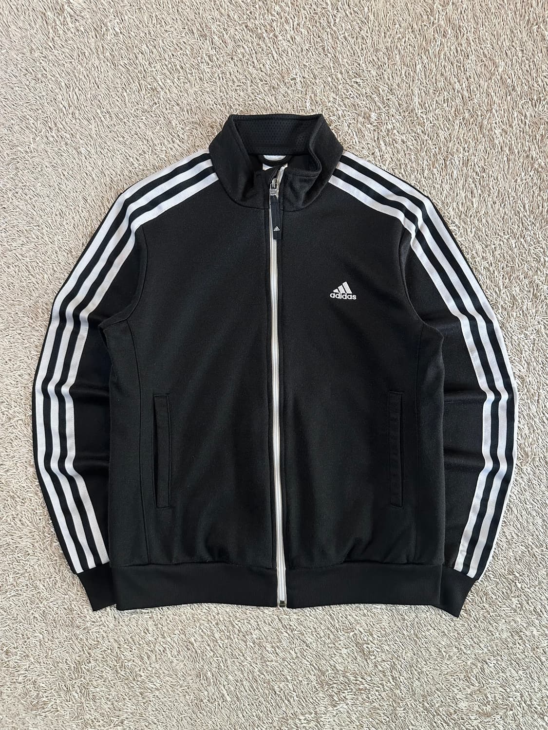 아디다스 ADIDAS 삼각로고 트랙탑 져지 블랙 상품이미지1