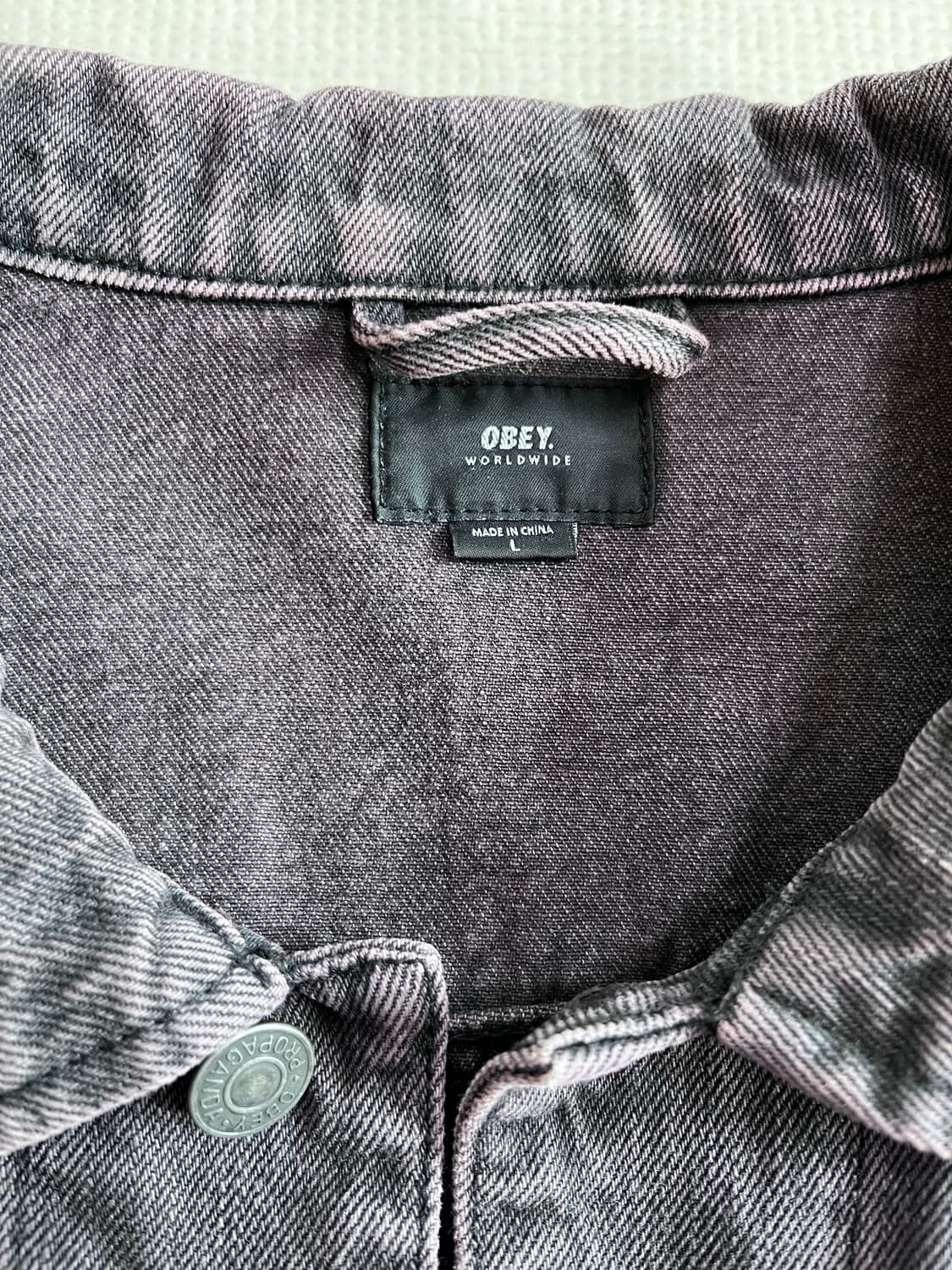 오베이 데님 자켓 L사이즈 상품이미지4