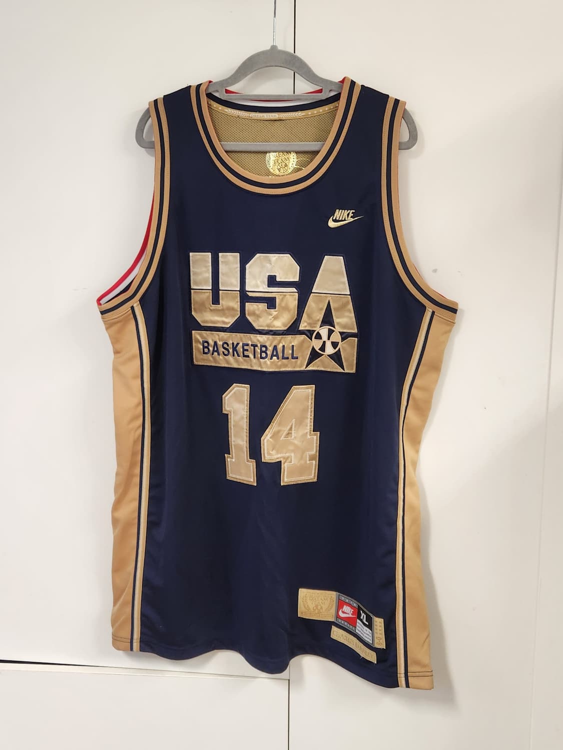 나이키 USA 농구 국가대표팀 찰스 바클리 져지 XL 상품이미지1