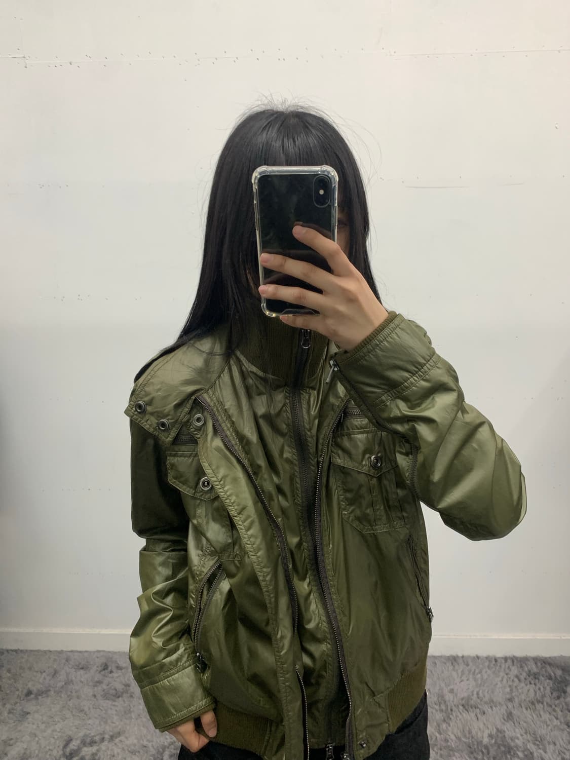 Nir japan 나일론 더블 밀리터리 자켓 상품이미지3