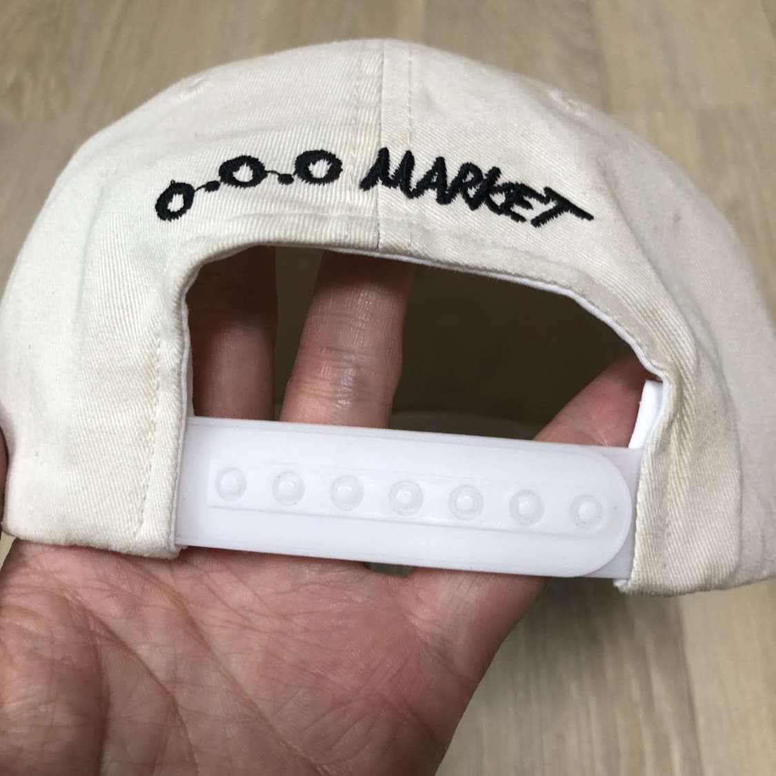 (ONE SIZE) OOO MARKET 빈티지 풋볼 캡 투톤 볼캡 상품이미지5