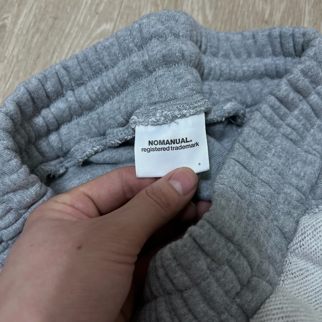 노매뉴얼 웨이브패널 조거팬츠 스웻팬츠 S 상품이미지6