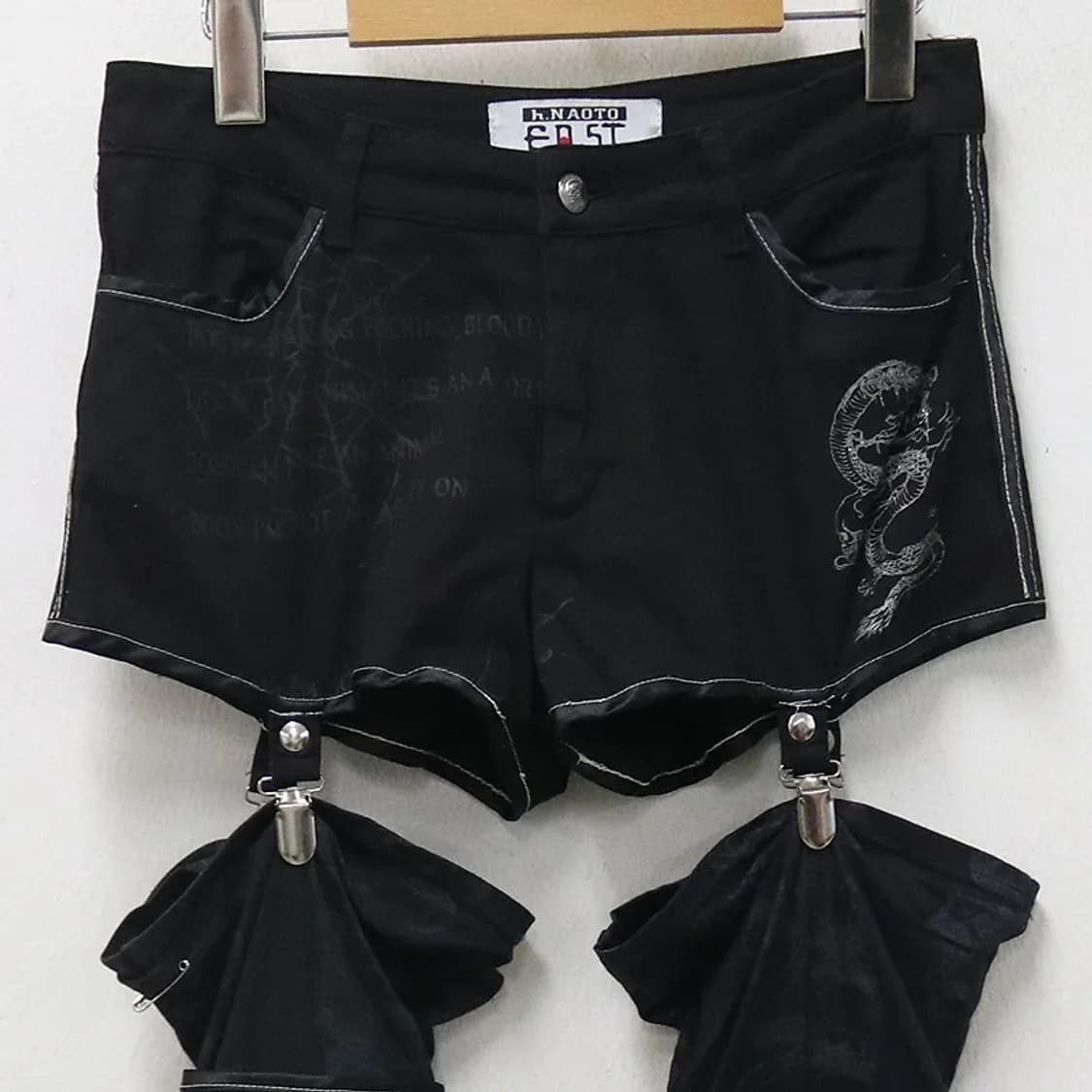 H.NAOTO 나오토 오리엔탈 펑크 본디지 팬츠 64621 상품이미지4