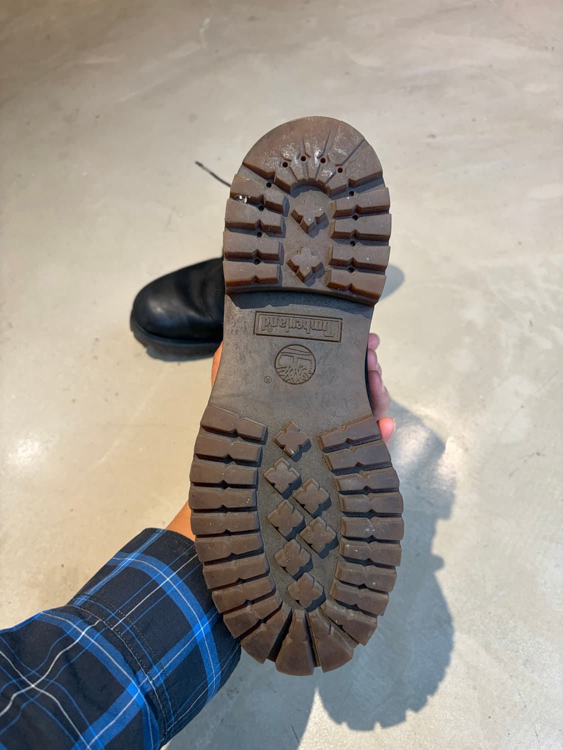 270) Timberland 6인치 블랙 워커 부츠 상품이미지4