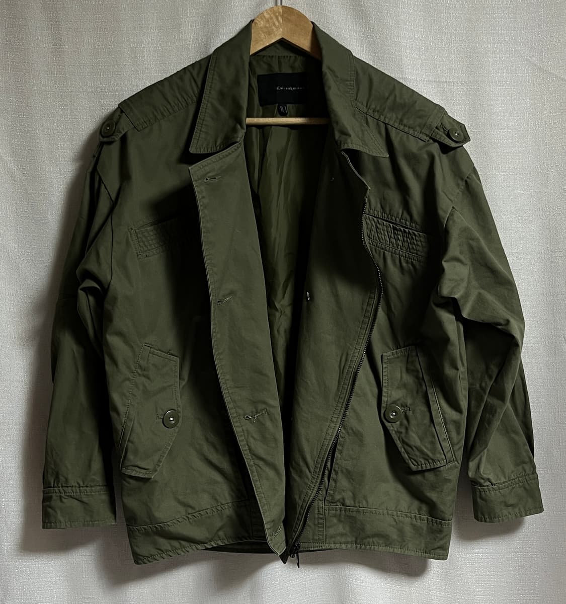 공용 카이아크만 오버핏 크롭 야상자켓 점퍼 S 상품이미지2