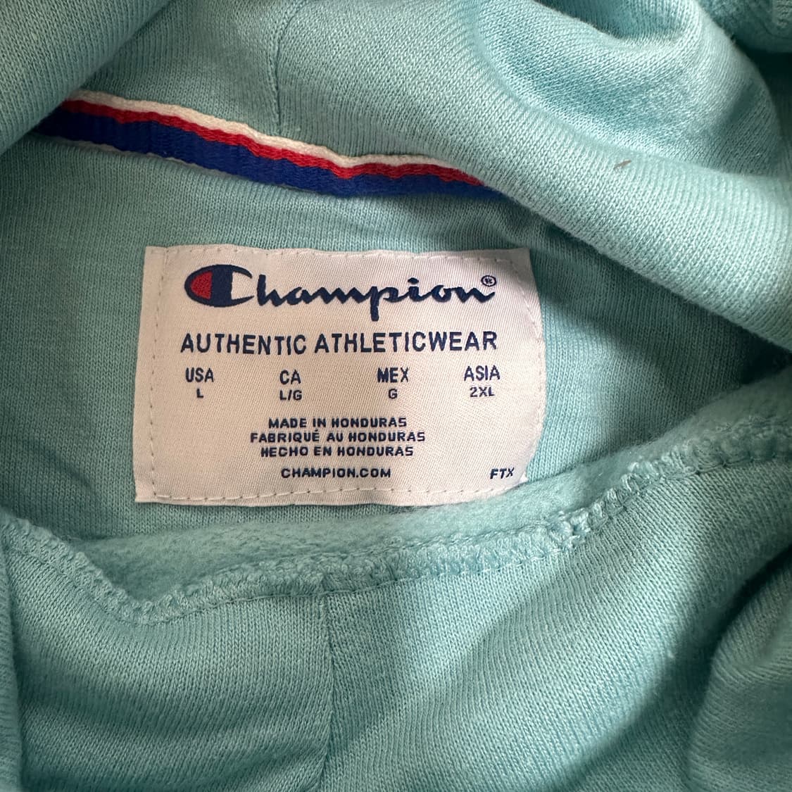 여성용 챔피온 후드티 2XL 상품이미지5