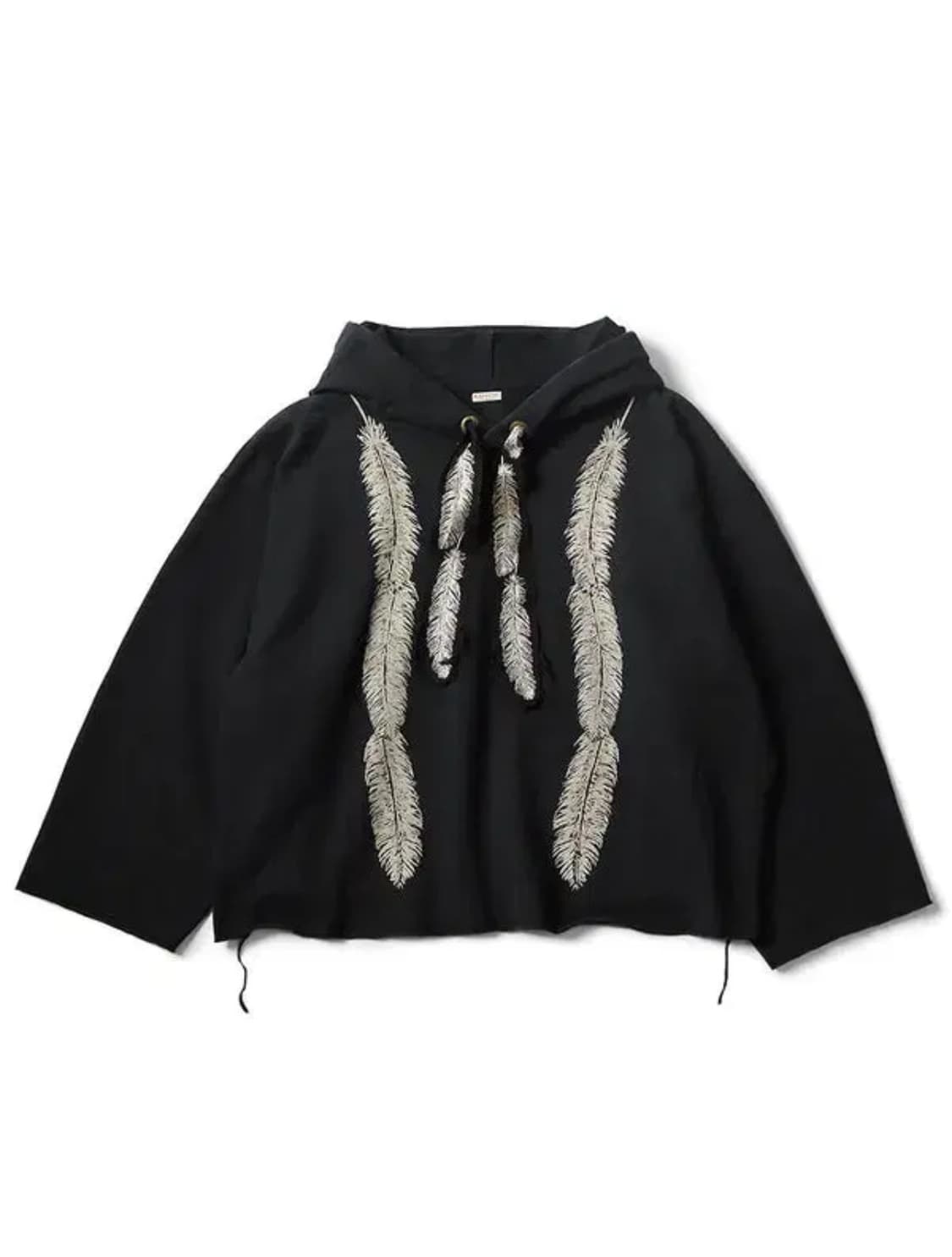 [1] 캐피탈 플리스 페더 코드 캣피쉬 후드 스웨트셔츠 페더 Pt 블랙 상품이미지1