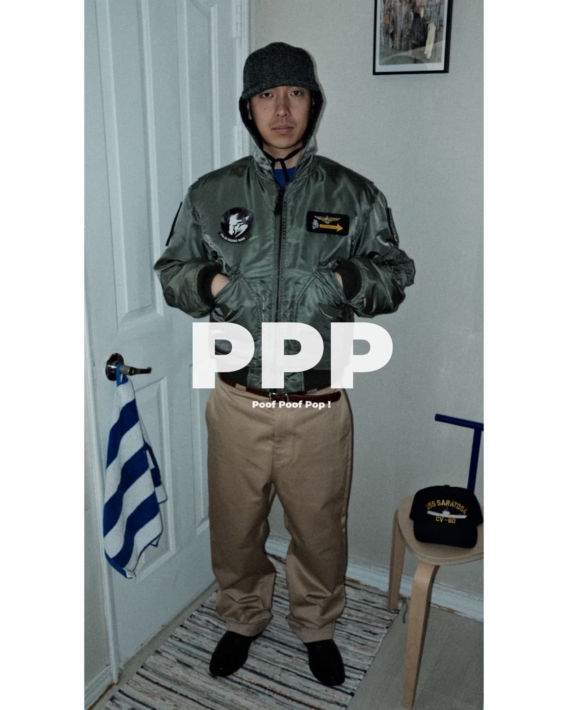 IWC×Cockpit USA CWU-45/P Flight Jacket 상품이미지1