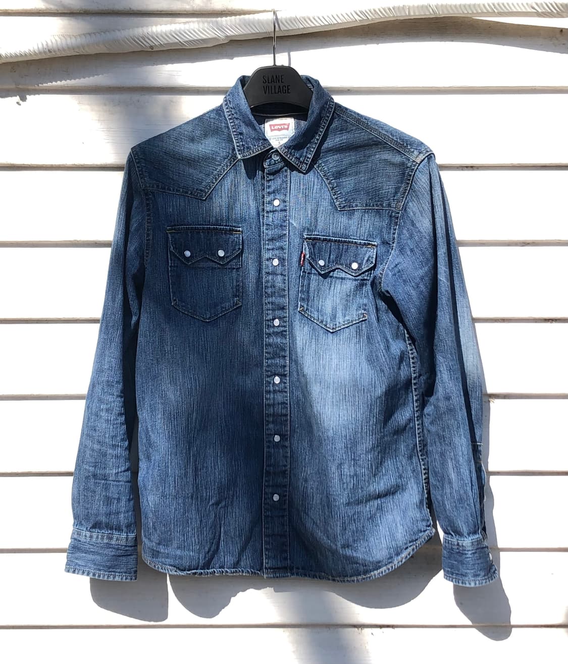 리바이스 웨스턴 데님셔츠 상품이미지1
