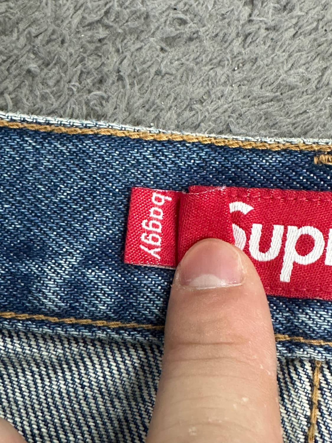 Supreme Baggy Jeans 인디고 34 상품이미지8