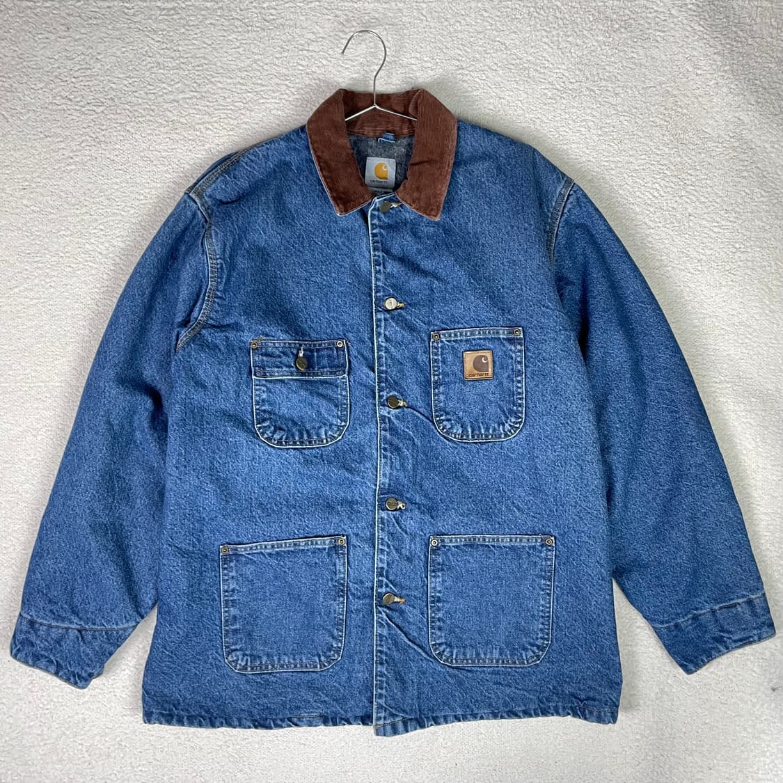 칼하트 C59 데님 chore coat 블랭킷 라인 상품이미지1