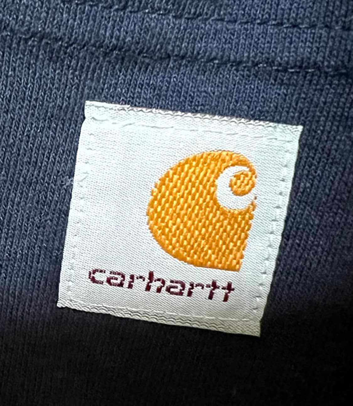 칼하트 K87 남자 포켓 반팔티 네이비 라운드넥 캐주얼 루즈핏 L 100 상품이미지4