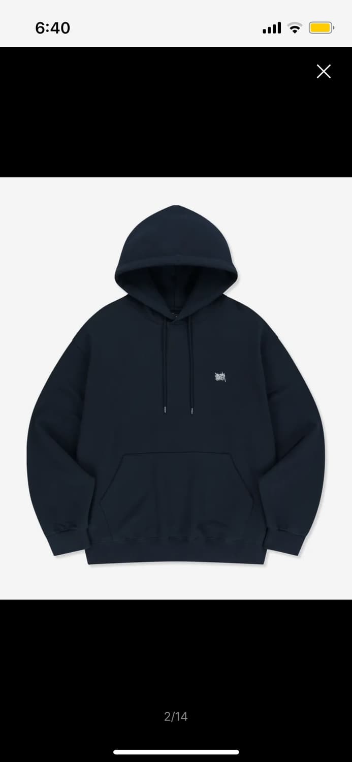 브라운브레스 후드티 네이비 S 상품이미지2