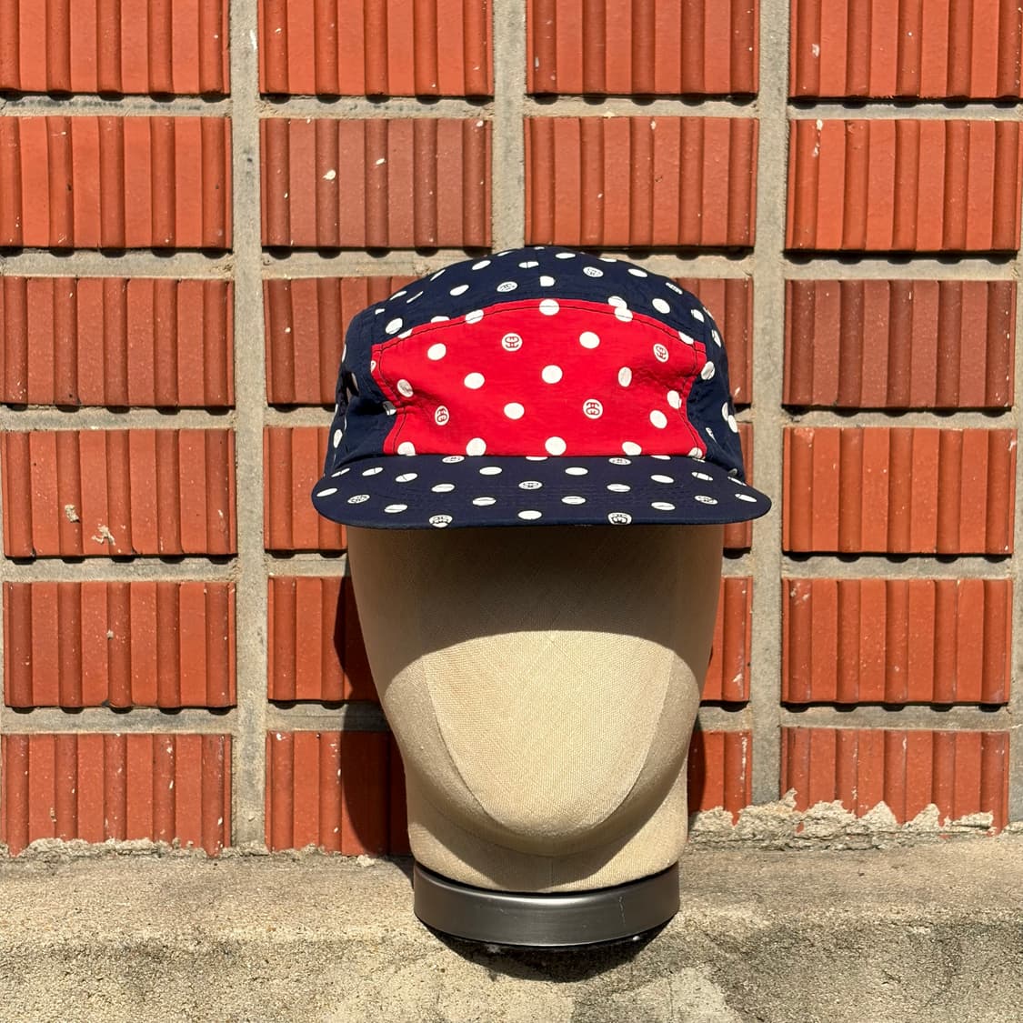 Stussy 도트 캠프캡 상품이미지1