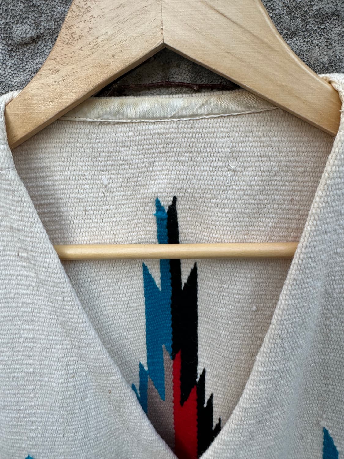 40s ~ 50s 빈티지 오르테가 치마요 베스트 나바호 웨스턴 빅사이즈 상품이미지7